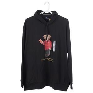 NWOT Polo Ralph Lauren Hoodie 3XB Lunar New Year Polo Bear Black Pockets